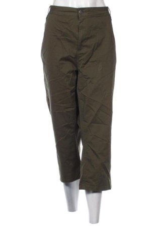 Pantaloni de femei Laura Torelli, Mărime 4XL, Culoare Verde, Preț 83,99 Lei, #136810084