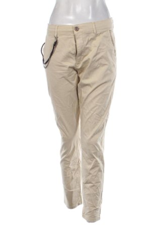 Pantaloni de femei Clockhouse, Mărime XL, Culoare Bej, Preț 56,99 Lei, #136812234