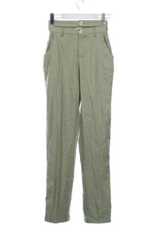 Pantaloni de femei Bershka, Mărime XS, Culoare Verde, Preț 81,99 Lei, #136813773
