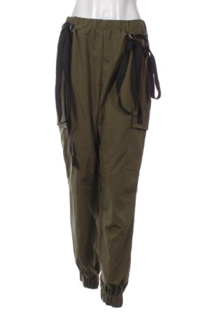 Дамски панталон SHEIN, Размер L, Цвят Зелен, Цена 7,66 €, #136822884
