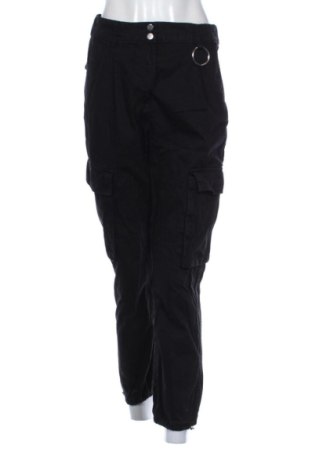 Pantaloni de femei Bershka, Mărime M, Culoare Negru, Preț 36,49 Lei, #136846470