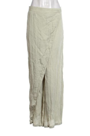 Damskie spodnie Zara, Rozmiar L, Kolor Zielony, Cena 200,41 zł, #136850551
