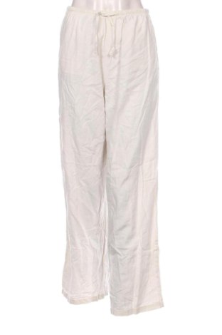 Дамски панталон Bershka, Размер L, Цвят Екрю, Цена 14,00 €, #136858704