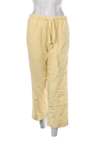 Damskie spodnie Zara, Rozmiar M, Kolor Żółty, Cena 80,38 zł, #136859996