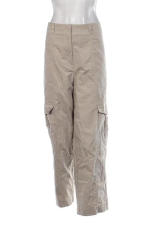 Damskie spodnie H&M, Rozmiar XXL, Kolor Beżowy, Cena 78,27 zł, #136860763