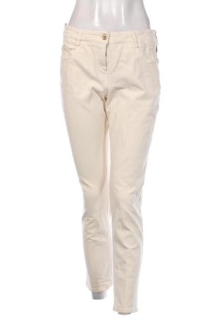 Damskie spodnie Atelier Goldner, Rozmiar L, Kolor ecru, Cena 60,99 zł, #136679734