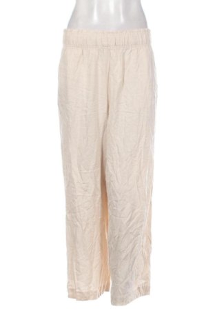 Дамски панталон H&M, Размер M, Цвят Екрю, Цена 12,78 €, #136697313