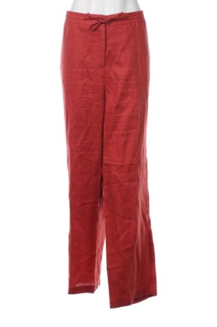 Pantaloni de femei Mona, Mărime 3XL, Culoare Roșu, Preț 173,99 Lei, #136697177