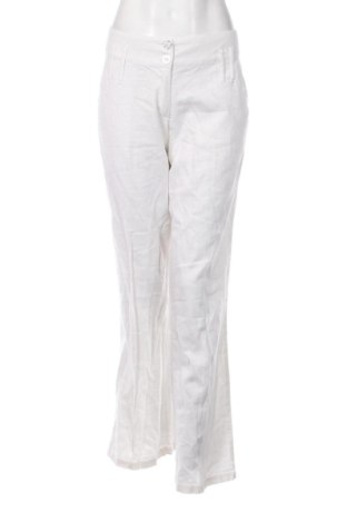Pantaloni de femei Okay, Mărime L, Culoare Alb, Preț 56,99 Lei, #136700519