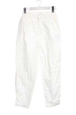 Pantaloni de femei Terranova, Mărime XS, Culoare Alb, Preț 39,99 Lei, #136675244