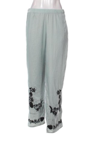 Damenhose Zara, Größe L, Farbe Grün, Preis 9,99 €, #136793815