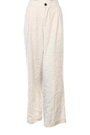 Pantaloni de femei Zara, Mărime M, Culoare Ecru, Preț 79,99 Lei, #136819492