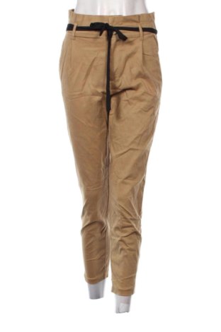 Pantaloni de femei Zara, Mărime S, Culoare Bej, Preț 63,99 Lei, #136819733