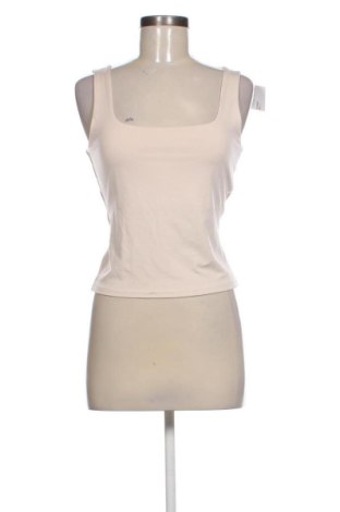 Tricou de damă Unbranded, Mărime M, Culoare Bej, Preț 23,99 Lei, #136852067