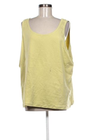 Γυναικείο αμάνικο μπλουζάκι H&M, Μέγεθος 3XL, Χρώμα Κίτρινο, Τιμή 13,99 €, #136856093