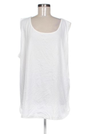 Γυναικείο αμάνικο μπλουζάκι Unbranded, Μέγεθος 4XL, Χρώμα Λευκό, Τιμή 6,99 €, #136871464