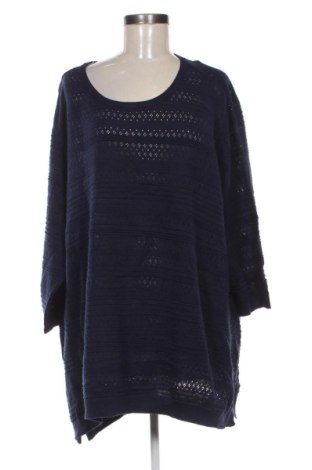 Pulover de femei Thea, Mărime 4XL, Culoare Albastru, Preț 56,99 Lei, #136810992
