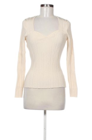 Pulover de femei H&M, Mărime M, Culoare Ecru, Preț 72,99 Lei, #136811905
