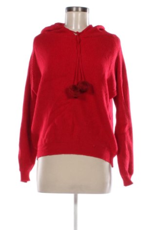 Damski sweter Foglie Rosse, Rozmiar XL, Kolor Czerwony, Cena 86,81 zł, #136827145