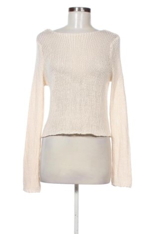 Pulover de femei Stradivarius, Mărime S, Culoare Ecru, Preț 26,07 Lei, #136835859