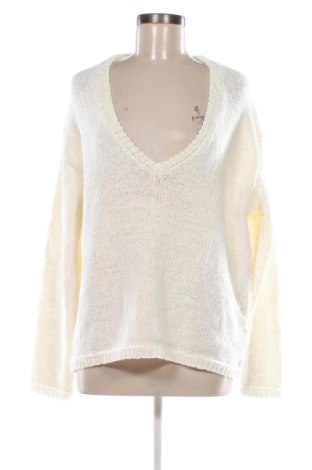Pulover de femei Zara, Mărime M, Culoare Ecru, Preț 96,99 Lei, #136844166