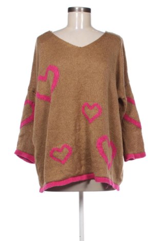 Γυναικείο πουλόβερ Unbranded, Μέγεθος XXL, Χρώμα Πολύχρωμο, Τιμή 13,00 €, #136849371