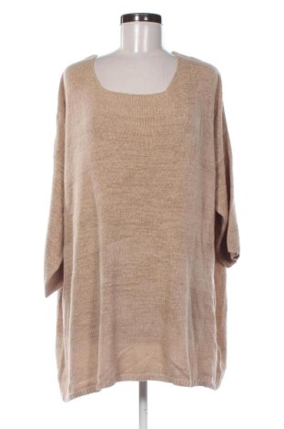 Дамски пуловер Angel of Style, Размер 4XL, Цвят Бежов, Цена 17,38 €, #136876905