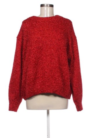Damski sweter H&M, Rozmiar XXL, Kolor Czerwony, Cena 91,09 zł, #136781985
