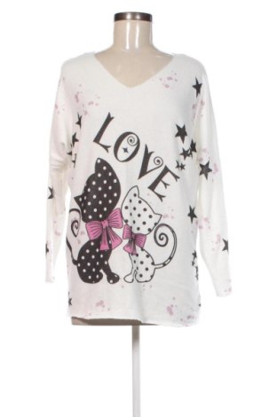 Damski sweter Unbranded, Rozmiar L, Kolor Kolorowy, Cena 69,66 zł, #136796565