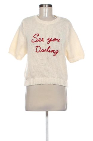 Damski sweter Unbranded, Rozmiar L, Kolor ecru, Cena 69,66 zł, #136823284