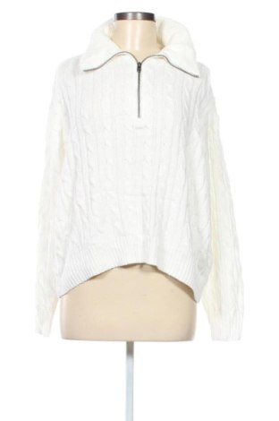 Дамски пуловер Hollister, Размер 3XL, Цвят Бял, Цена 12,78 €, #136859311