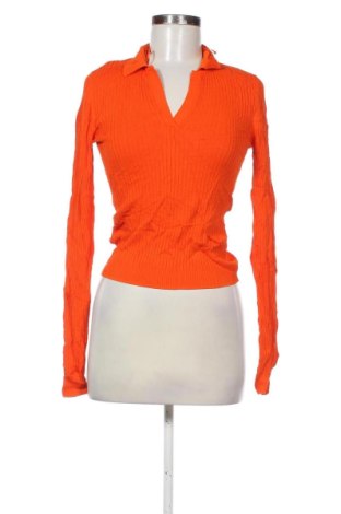 Дамски пуловер Zara, Размер S, Цвят Оранжев, Цена 11,24 €, #136866479