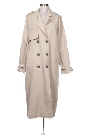 Trench de femei Sinsay, Mărime XXL, Culoare Bej, Preț 130,33 Lei, #136832542