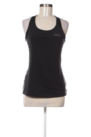 Damen Sporttop Adidas, Größe S, Farbe Schwarz, Preis 17,99 €, #136789343