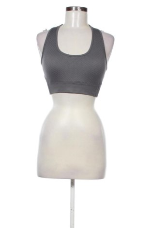 Damski sportowy top Sinsay, Rozmiar M, Kolor Szary, Cena 46,99 zł, #136826434