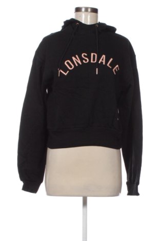 Damen Sweatshirt Lonsdale, Größe M, Farbe Schwarz, Preis 12,99 €, #136865854