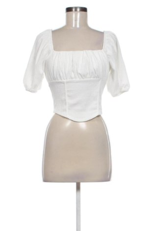 Damski top Gina Tricot, Rozmiar XS, Kolor Biały, Cena 42,99 zł, #136755141