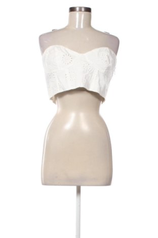 Top de femei H&M, Mărime L, Culoare Alb, Preț 95,99 Lei, #136788867