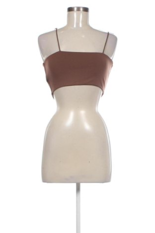 Damentop SHEIN, Größe XS, Farbe Braun, Preis 9,00 €, #136789972