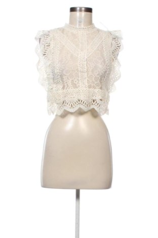Damentop Chicwish, Größe XS, Farbe Ecru, Preis 11,00 €, #136825413