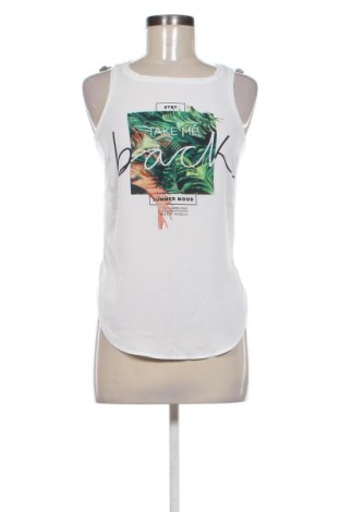 Damentop Bershka, Größe S, Farbe Weiß, Preis 11,99 €, #136834081