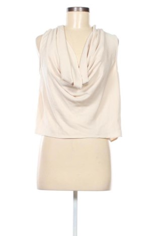 Top de femei Zara, Mărime M, Culoare Ecru, Preț 50,99 Lei, #136839582