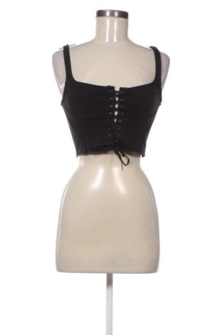 Damski top Bershka, Rozmiar S, Kolor Czarny, Cena 32,99 zł, #136849928
