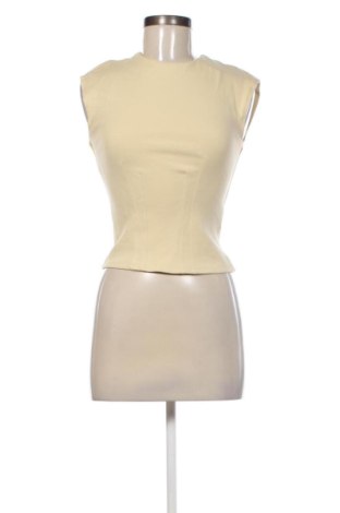 Дамски топ Zara, Размер S, Цвят Екрю, Цена 16,00 €, #136792553