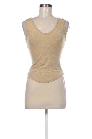 Γυναικείο τοπ Unbranded, Μέγεθος XXS, Χρώμα Χρυσαφί, Τιμή 11,99 €, #136841901