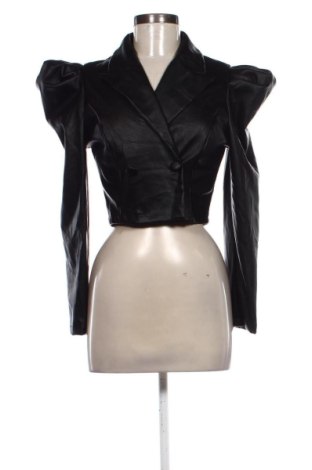Geacă de piele pentru femei NEW COLLECTION, Mărime XS, Culoare Negru, Preț 109,99 Lei, #136749719