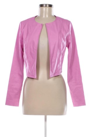 Geacă de piele pentru femei Zuiki, Mărime M, Culoare Roz, Preț 126,99 Lei, #136762504