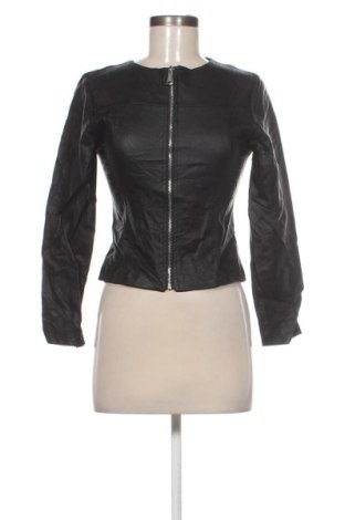 Дамско кожено яке Unbranded, Размер XS, Цвят Черен, Цена 15,84 €, #136774531