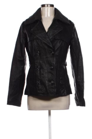 Дамско кожено яке Conbipel, Размер XL, Цвят Черен, Цена 56,24 €, #136800140
