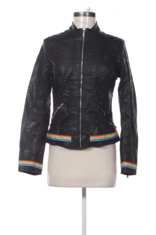 Дамско кожено яке Zuiki, Размер S, Цвят Черен, Цена 19,94 €, #136833935